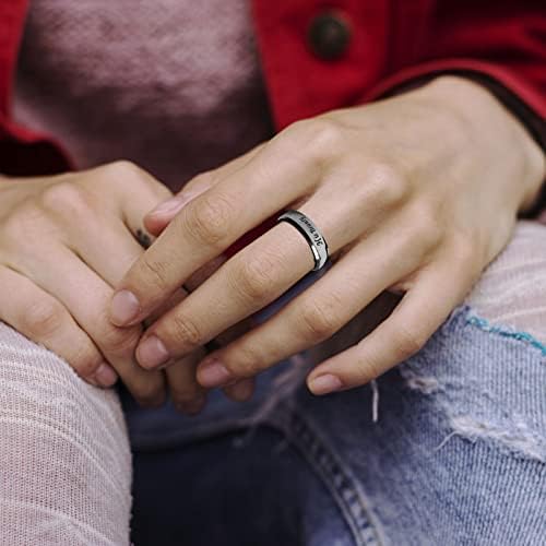 Gyűrűk Tizenéves Egyszerű Titán-Acél Gyűrű Női Gyűrű Rajzfilm Aranyos Ékszer Gyűrű (Ezüst, 10)