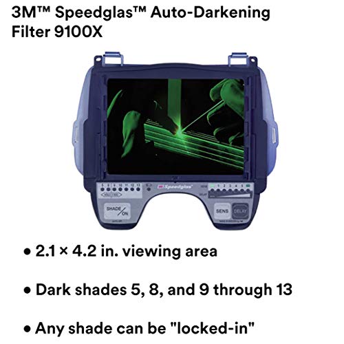 3M Speedglas Hegesztés Sisak 9100 06-0100-20/37172(AAD), az ADF 9100X 1 EA/Eset