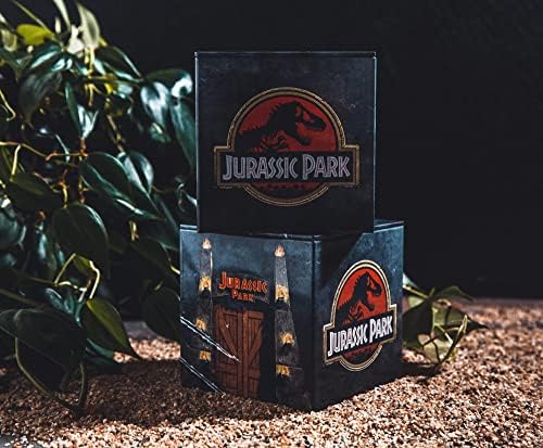 Jurassic Park Tin Tároló Doboz Kocka Szervező A Fedél | 4 Hüvelyk