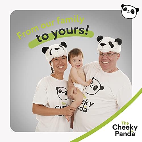 A Pimasz Panda Prémium Baby Pelenkák 5-ös Méretű (27+lbs) | 36 Bambusz Bélelt Eldobható Pelenkák Érzékeny Bőrre