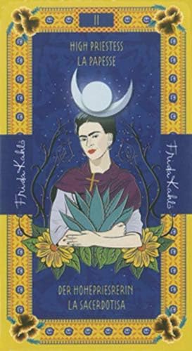 Shop4top Frida Kahlo Tarot Kártya Pakli, valamint Táska