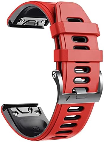 CYSUE 26 22mm Hivatalos Azonos Bekezdés Szíj Szilikon Watchband A Garmin Fenix 6X 6 6 Pro 5X 5 Plusz HR Enduro gyorskioldó Karkötő