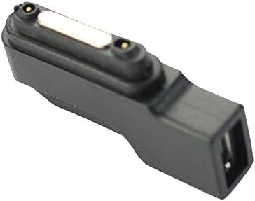 Seadream Micro USB Mágneses Töltő Csatlakozó Adapter Sony Xperia Z1 Z2 Z3 Kompakt (Ferde Fekete)