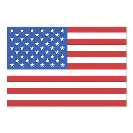 CGSignLab | Amerikai Zászló Ablak Ragaszkodnak | 18x12