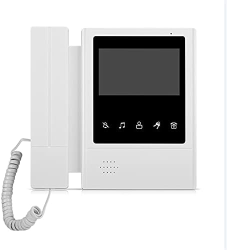 DOUBAO 4.3 Inch Vezetékes Videó Ajtó Telefon Rendszer Vizuális Kaputelefon Csengő 1 Monitor+1 * 700TVL Kültéri Kamera Otthoni Felügyelet