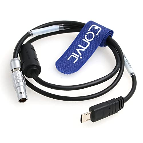 Eonvic 0b 7pin, hogy Micro USB Tilta Mag-M Run/Stop Kábel Sony A6/A7/A9 Kamerák