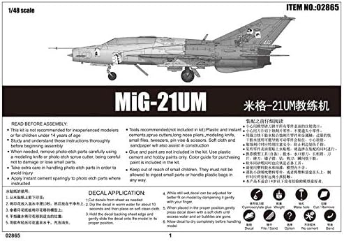 Trombitás MiG-21UM Harcos Modell Készlet