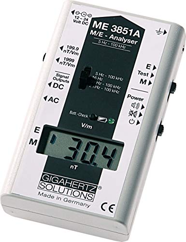 ME3851A Szakmai EMF Mérő 5Hz - 100kHz Frekvencia Szűrő