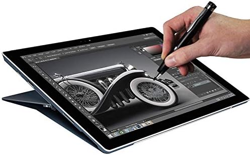Broonel Ezüst Mini Jó Pont a Digitális Aktív Toll Kompatibilis A HP 14, 14 HD Vékony & Light Kiemelt Laptop