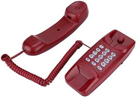 Yoidesu Fal, Vezetékes Telefon,Fali & Vezetékes Telefon Némítása vagy a Flash-Funkció (piros)