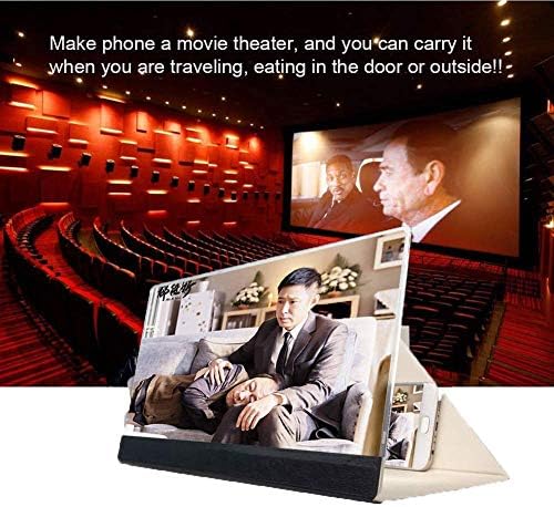 SJYDQ 3D Képernyő Nagyító, 2019 Korszerűsített mobiltelefon, a Képernyő nagyító alatt a Videót Film Erősítő Jogosultja Álljon