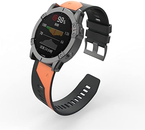 VELORE 22 26mm Quickfit Watchband Szíj, A Garmin Fenix 6 6X 5X Pro 5 Plusz 3HR 935 945 S60 Smartwatch Zenekar Szilikon Karkötő
