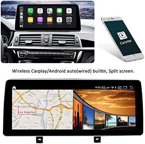 Koason 12.3 hüvelykes Android Képernyő-Frissítési Kijelző 4G LTE Multimédia-Lejátszó, Vezeték nélküli CarPlay GPS Navigációs a
