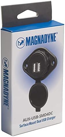 MAGNADYNE AUX-USB Felületre Szerelhető 5V/4.8 Kettős USB Töltő