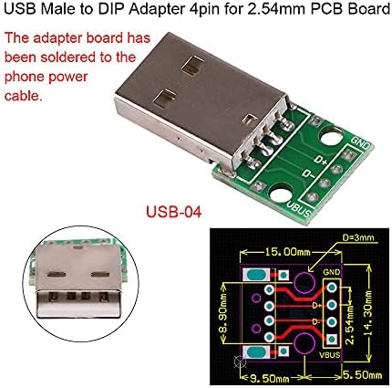 Micro USB Adapter DIP 5pin Női Csatlakozó B Típusú NYÁK-Átalakító Breadboard USB-01 Kapcsoló Tábla SMT Anya Ülés-2 az 1-ben