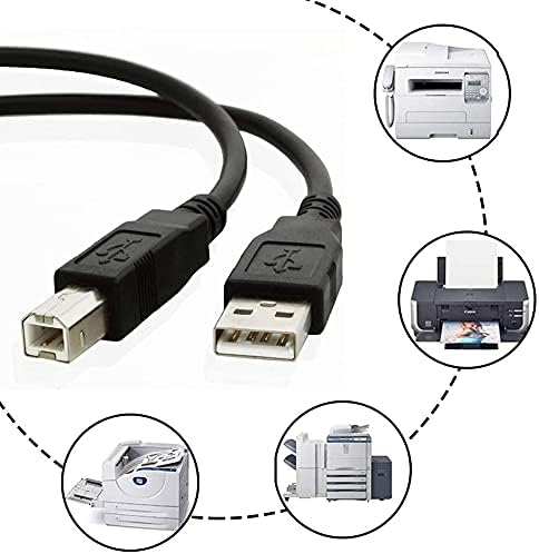 SSSR USB 2.0 A-B kábel Kábel Vezet a PRP-250 nagysebességű POS Termikus Nyugta Nyomtató, NAGY Sebességű Nyomtató-Szkenner Adatok Szinkron