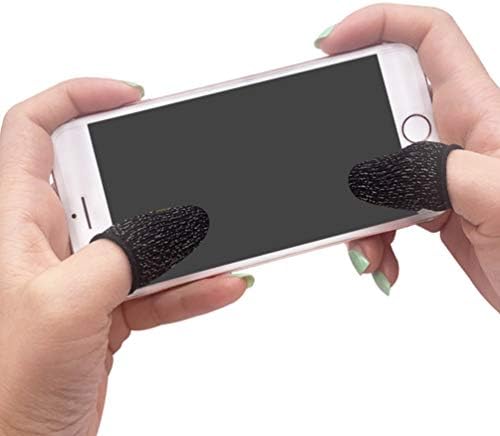 NUOBESTY Telefon Markolat Protector 10db Játék Ujját a Hüvely Érintőképernyő Ujját a Hüvely Mobil Játék Vezérlő Ujját Fedezze