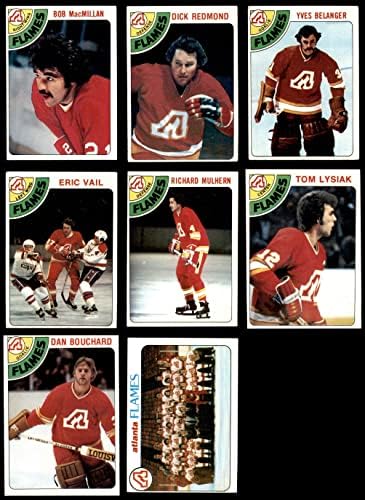 1978-79 Topps Calgary Flames Közelében Csapat készen áll Atlanta Lángok (Set) VG/EX Lángok