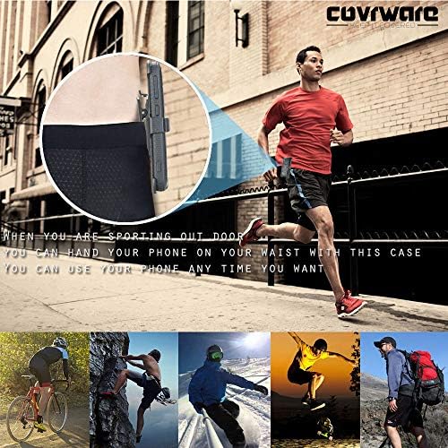 COVRWARE Tri Sorozat tok Samsung Galaxy A20 / a30-as / A30S / A50, Beépített [képernyővédő fólia] Heavy Duty Teljes Test Hármas