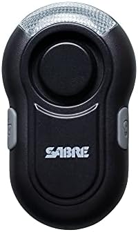 SABRE 2-in-1 Clip-Személyi Riasztó LED Biztonsági Fény, 120 db Riasztás Hallható 1300-Láb (395-Z), 3 Fény Mód (Mindig, Lassan