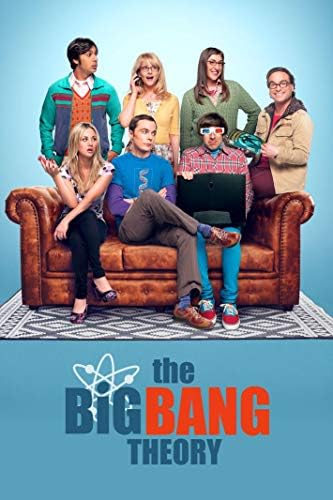 A Big Bang Theory-Szezonban 12 (24inch x 36inch/60cm x 90 cm) Vízálló Poszter Nem Fakul
