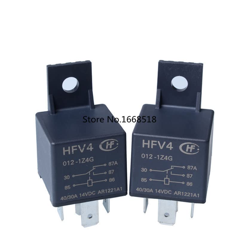 sok (10pieces/lot) Eredeti HF HFV4 012-1Z4G HFV4-012-1Z4G DIP-5 40A/30A 14VDC 12VDC Autóipari Relék