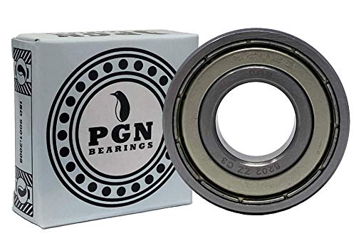 PGN (4 Doboz) 6202-ZZ Csapágy - Kent Chrome Acélból Zárt golyóscsapágy - 15x35x11mm Csapágyak, Fém Pajzs & Magas RPM Támogatás