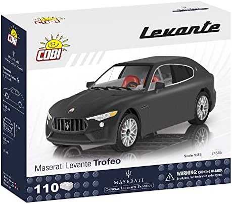 COBI Maserati Levante Trofeo Jármű, Matt Fekete