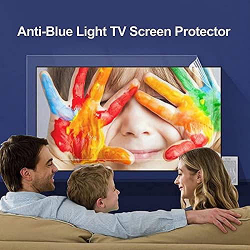 CXSMKP TV Védőfólia Monitor Kék Fény Szűrő HD Tükröződésmentes Fólia Gyermekek szemvédő Védőfólia Anti Karcolás
