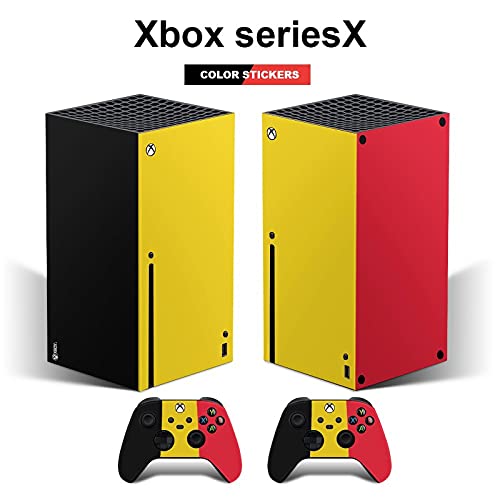 Belga Zászló Xbox SeriesX Konzol, Valamint Vezérlő Bőr Vinil-Bőr Matrica Takarja Csomagolás(Xbox seriesX)