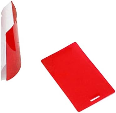 Oregon Laminálás Meleg Lamináló Tasak bőröndcímke (Csomag 500) 10 millió 2-1/2 x 4-1/4 Piros/Átlátszó [Slot]