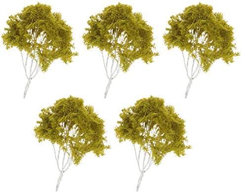 Homoyoyo 10 db Projektek Fák Modellek Növények Haza Dioráma Dekoráció Áll a Fa, a Mikro-Táj, Növény Dekoráció Miniatűr Utca Suppplies