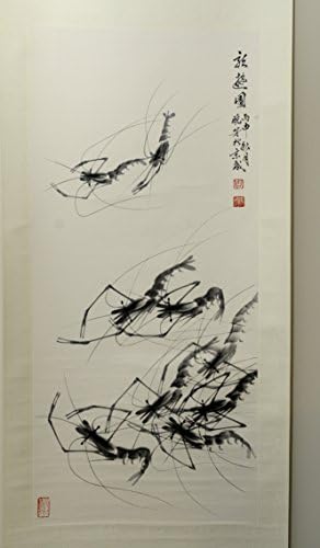 Zhou Xiaofang Kínai Festék Festés, Rák a Legtöbb Gyűjtemény Potenciális Művész (18 Wx38 H)