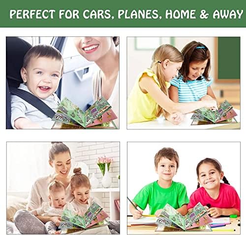 Montessori Csendes Könyv Gyerekeknek, Montessori Elfoglalt Könyv a Gyerekek Fejlesztésére Tanulási Készségek, Óvodai Kisgyermek Tanulási