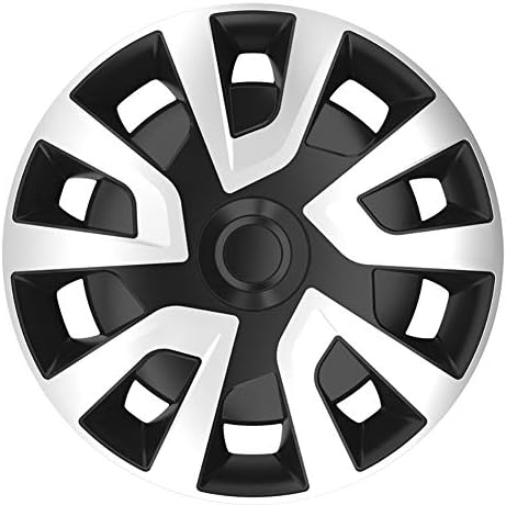 AUTO-STÍLUS Beállítása Kerék Kiterjed Revo-Van 15 hüvelykes Ezüst/Fekete (Gömb alakú)