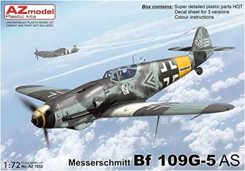 AZ Modell AZM7832 1/72 német légierő Messerschmitt Bf109G-5 Műanyag Modell
