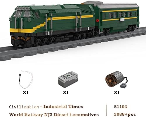 JMBricklayer Modell Vonat építőkövei Készletek, Távirányító Vonat Szett Fény, Modell Vonat Épület Meghatározza a vasúti Síneket, Ajándékok