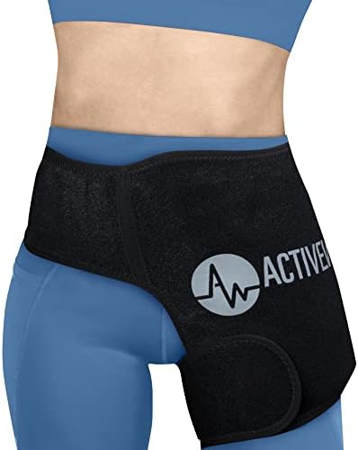 ActiveWrap - Hip Jég Pakolás a Csípő Fájdalom, Csípő Műtét Helyreállítási, Izmos Törzsek, Szorító érzés Több, 10 x 10-es Újrafelhasználható