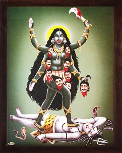 Kézműves Bolt Káli Anya Megöli Úr Shiva, egy Posztert, Festményt Keret Istentisztelet, Kell az Otthon, Irodában.
