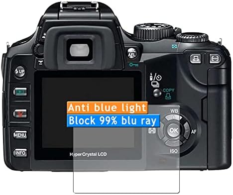 Vaxson 3-Pack Anti Kék Fény képernyővédő fólia, kompatibilis OLYMPUS digitális TÜKÖRREFLEXES fényképezőgép E-500 TPU Film Védők