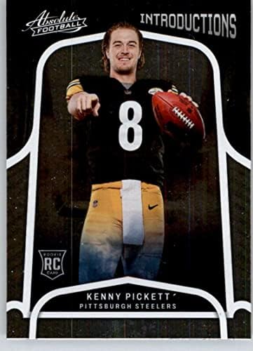 2022 Panini Abszolút Bemutatkozás 1 Kenny Pickett NM-MT Pittsburgh Steelers Labdarúgó-Trading Card NFL