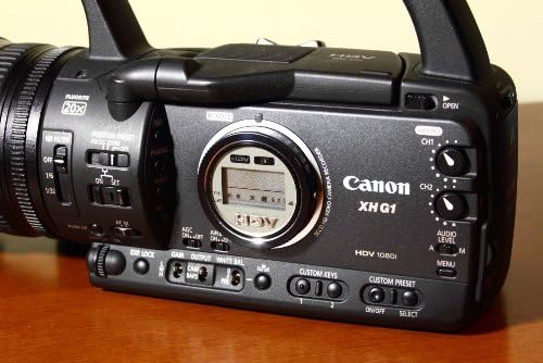 Canon XHG1 1.67 MP 3CCD Nagy Felbontású Kamera a 20x-os Optikai Zoom