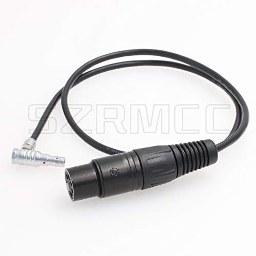 SZRMCC XLR 5 Pin-Női 00B 5 Pin-Audio Bemeneti Kábel Arri Alexa Mini Z CAM E2 Kamera (Egyenes, 60cm)