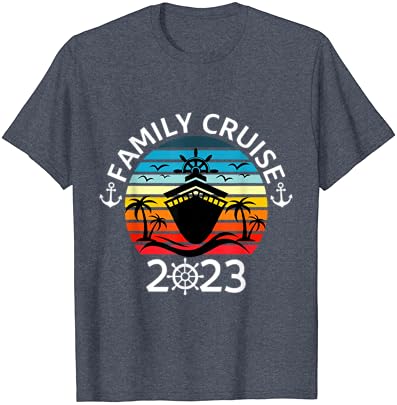 Családi Cruise 2023 Nyaralás Vicces Fél Utazás Hajó 2023 Póló