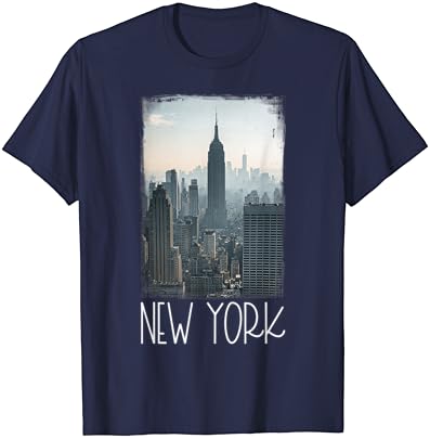 New York Tshirt, New York Várossziluettjére Ing, NY City Póló