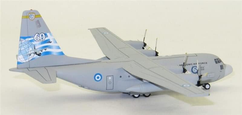 JFOX Görögország légierő Lockheed C-130H Herkules (L-382) 745 állvánnyal 1/200 FRÖCCSÖNTÖTT Repülőgép Előre elkészített Modell