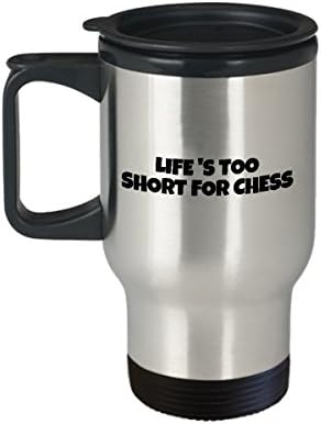 Sakk Kávés Bögre Legjobb Vicces, Egyedi Tábla Tea Csésze Tökéletes Ötlet, hogy A Férfiak a Nők az Élet túl rövid sakk