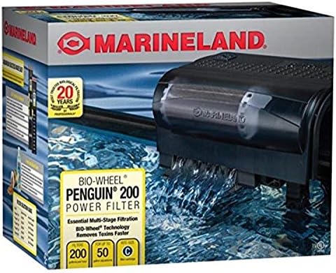 MarineLand Pingvin 200 Hatalom Szűrő, 200GPH (PF0200B),Fekete