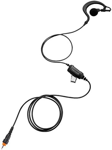 Egyetlen Vezeték Fülhorgot Fülhallgató in-Line AV/Mic a Motorola Helyszíni Rádiók CLP1010 CLP1040 CLP1060 (CLP 1010 1060 1040), G Alakú
