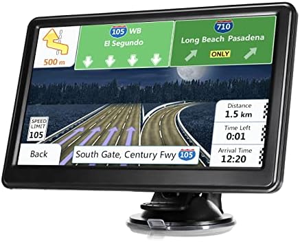 2023 Frissítés GPS Navigációs az Autó, Teherautó, 7 hüvelykes érintőképernyő, GPS Navigációs Rendszer, élettartamra szóló Ingyenes térképfrissítések,